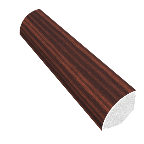 Freefoam Small Quadrant Window Trim Woodgrain Mahogany