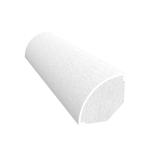 Freefoam Small Quadrant Window Trim White Ash RAL 9010