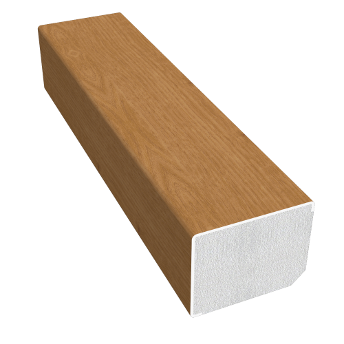 Freefoam 25mm x 20mm Square Window Trim Woodgrain Irish Oak