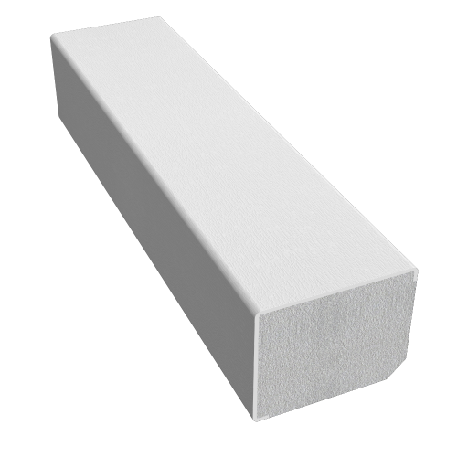 Freefoam 25mm x 20mm Square Window Trim White Ash RAL 9010