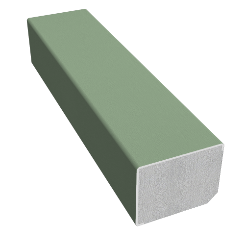 25mm x 20mm Square Window Trim Chartwell Green
