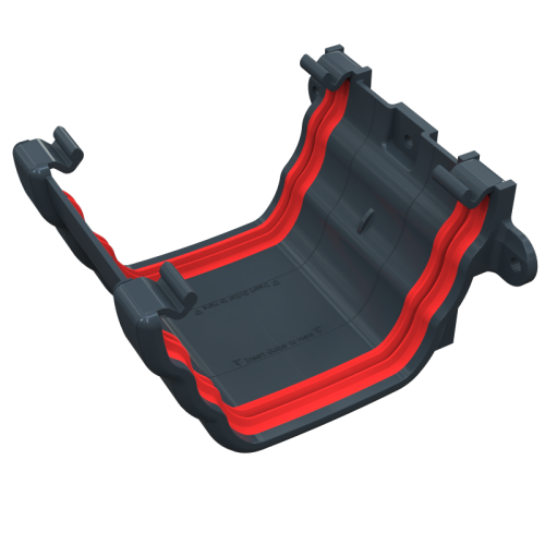 Union Ogee Anthracite Grey