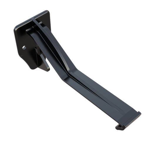 Top Hung Fascia Bracket Ogee Black