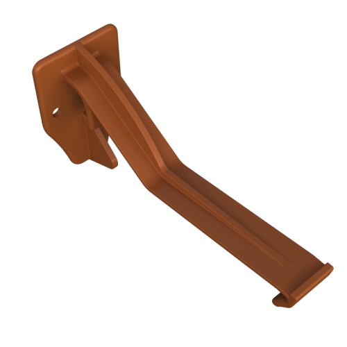 Top Hung Fascia Bracket Ogee Caramel
