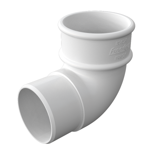 90* OBend Round White