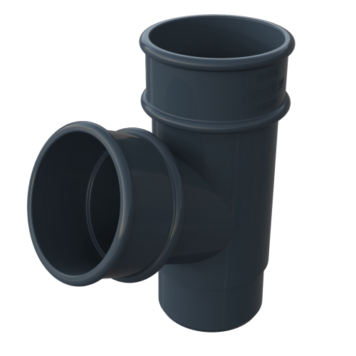 Y Branch Round Anthracite Grey