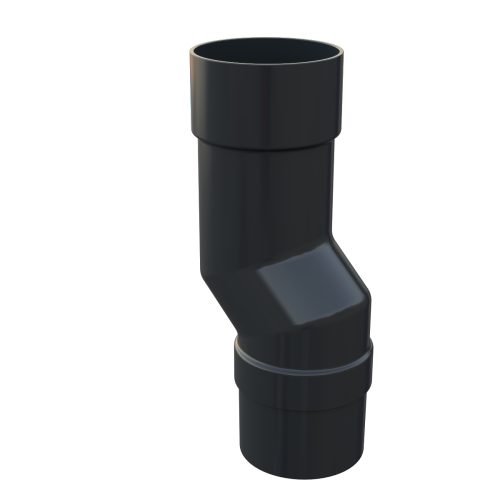 Freeflow Mini Offset Downpipe Bend Anthracite Grey