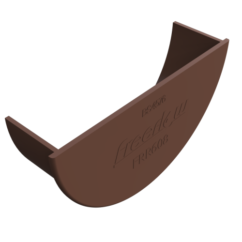 Internal Stop End Round Brown