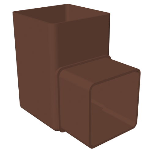 90* Bend Square Brown