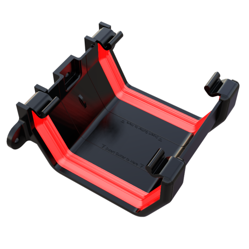 Gutter Union Square Black