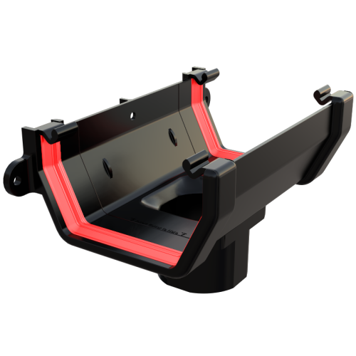 Running Outlet Square Black