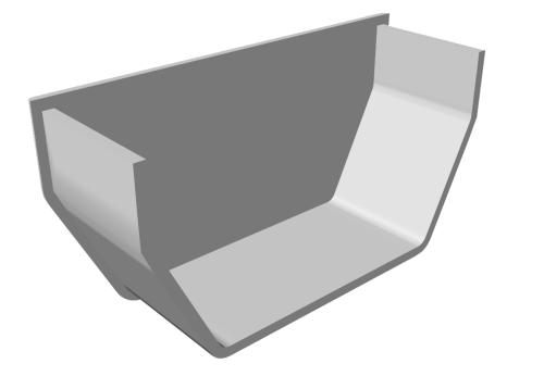 Internal Stop End Square White