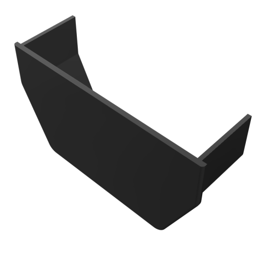 Internal Stop End Square Black