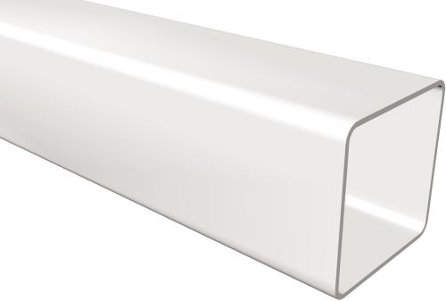 5.5M Square Downpipe White