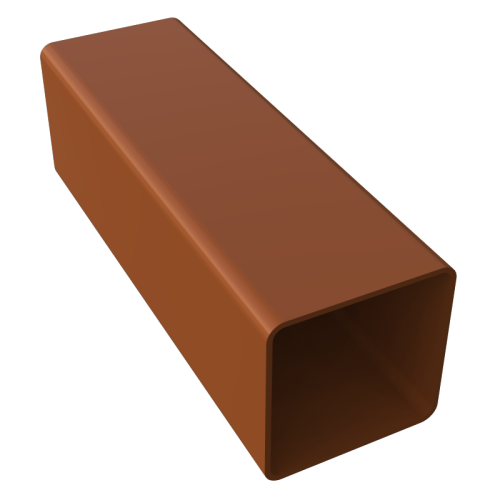 5.5M Square Downpipe Caramel
