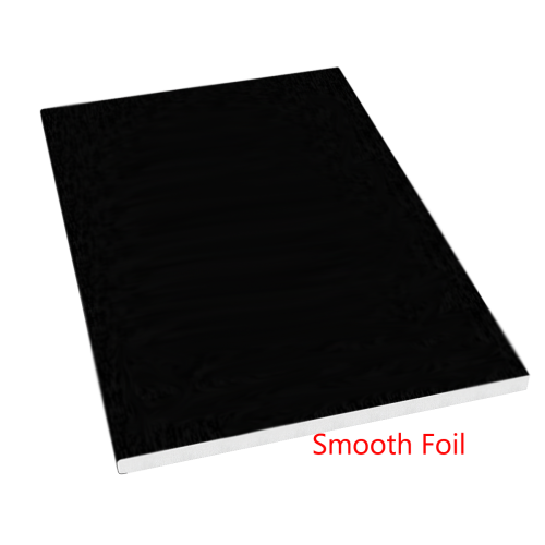 Freefoam 200mm Flatboard Smooth Foil Black RAL 9011