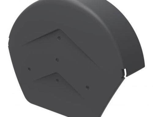 Manthorpe Linear Dry Verge ROUND Ridge Cap Slate Grey