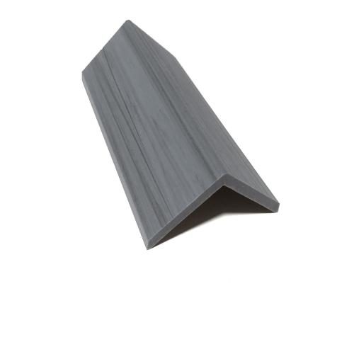 Slatted SG - Dark Grey - Composite Corner 'L' Trim - 55x55 @3.6m