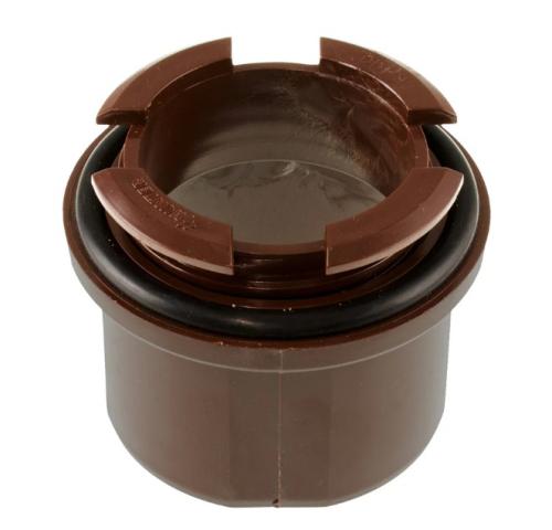 Uniflow Gutter Outlet Brown
