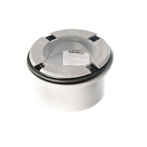 Uniflow Gutter Outlet White