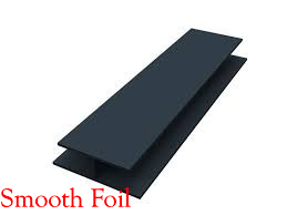 Freefoam 10mm 'H' Joint Trim Smooth Foil Anthracite Grey RAL 7016 - 5m