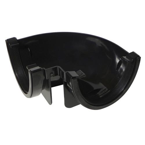 Super Deep 90* External Angle Gutter 170mm Black