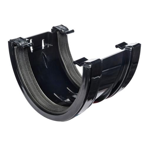 Super Deep Union Gutter 170mm Black