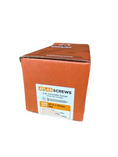 7.5 x 122mm Frame Fixings Box Qty 100