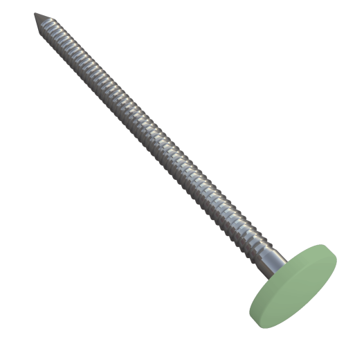 65mm Poly Top Nails Chartwell Green