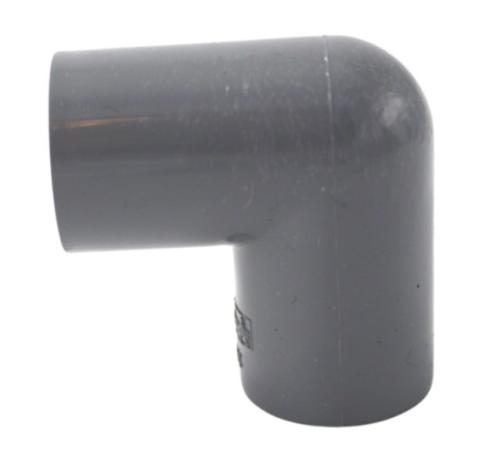 90* Bend Overflow Grey