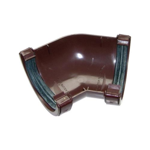 135* Gutter Angle Round Brown