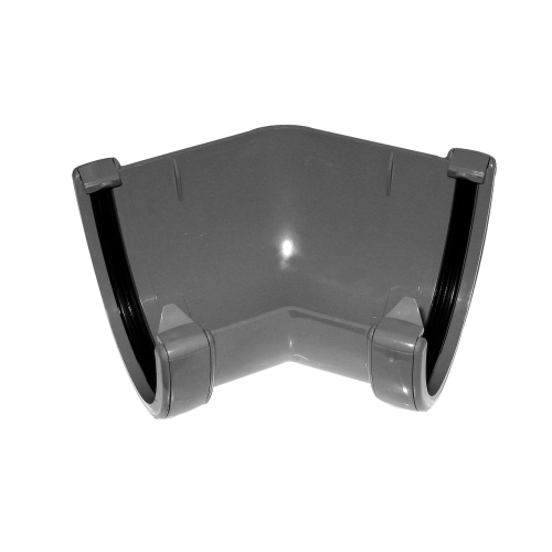 135* Angle Deepflow Gutter Anthracite Grey