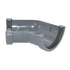 Floplast 135* Degree Gutter Angle Mini Flow Grey