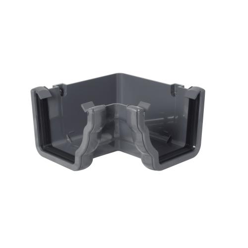 90* INT Gutter Angle Ogee Anthracite Grey