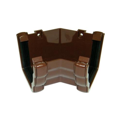 135* INT Gutter Angle Ogee Brown