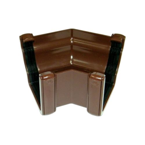 135* Ext Gutter Angle Ogee Brown
