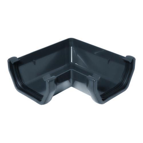 90 Deg Gutter Angle Square Anthracite Grey
