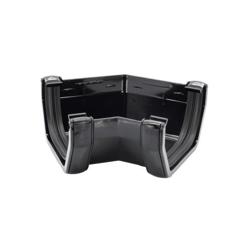135* Gutter Angle Square Black