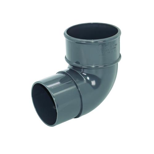 90* OBend Round Anthracite Grey