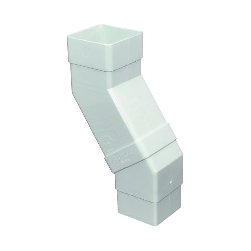 Adjustable OBend Square White