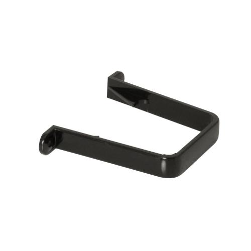 Clips 2 Screw Square Pipe Black