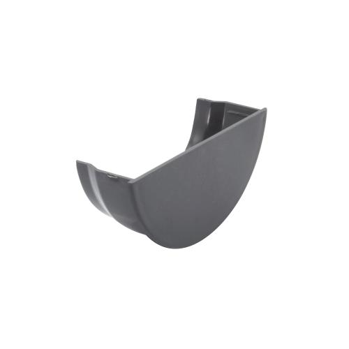 Internal Stop End Round Anthracite Grey