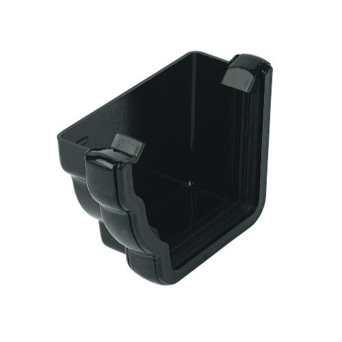 L/H External Stop End Ogee Black