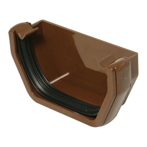 External Stop End Square Brown