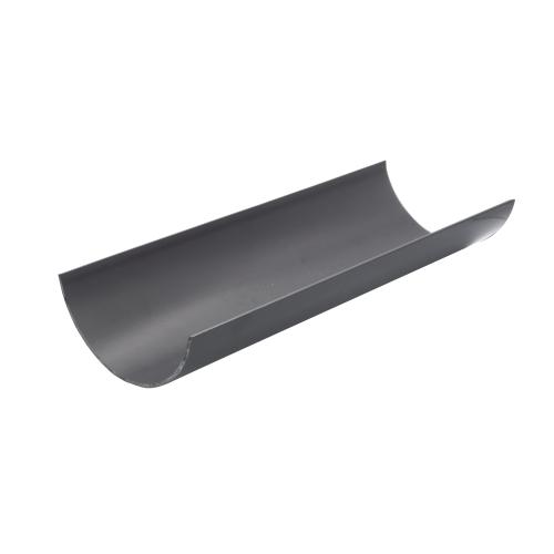 4M Half Round Gutter Anthracite Grey (800 Centres) RAL 7024