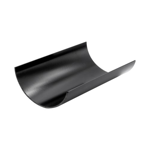 4M Half Round Gutter Black (800 Centres)