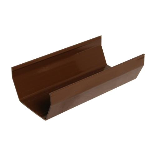 4M Square Gutter Brown (800 Centres)