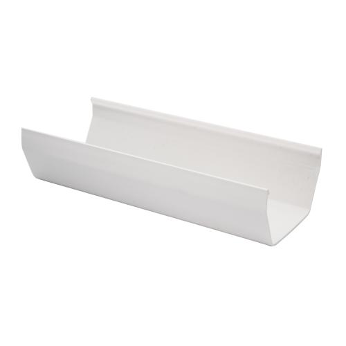 4M Square Gutter White (800 Centres)