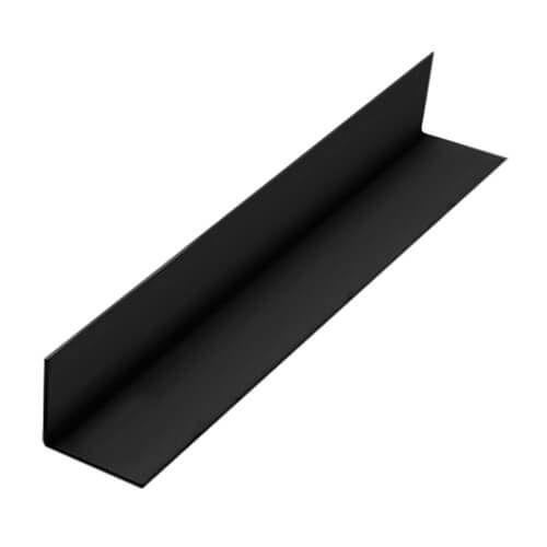 40 x 40 External Rigid Angle Black (Smooth) 5m