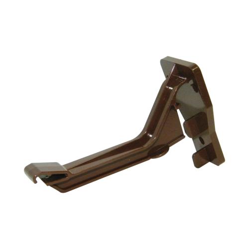 Top Hung Fascia Bracket Ogee Brown